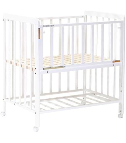 Amazon.co.jp: ベビーベッド ミニサイズ ブレッサ ホワイト : ベビー